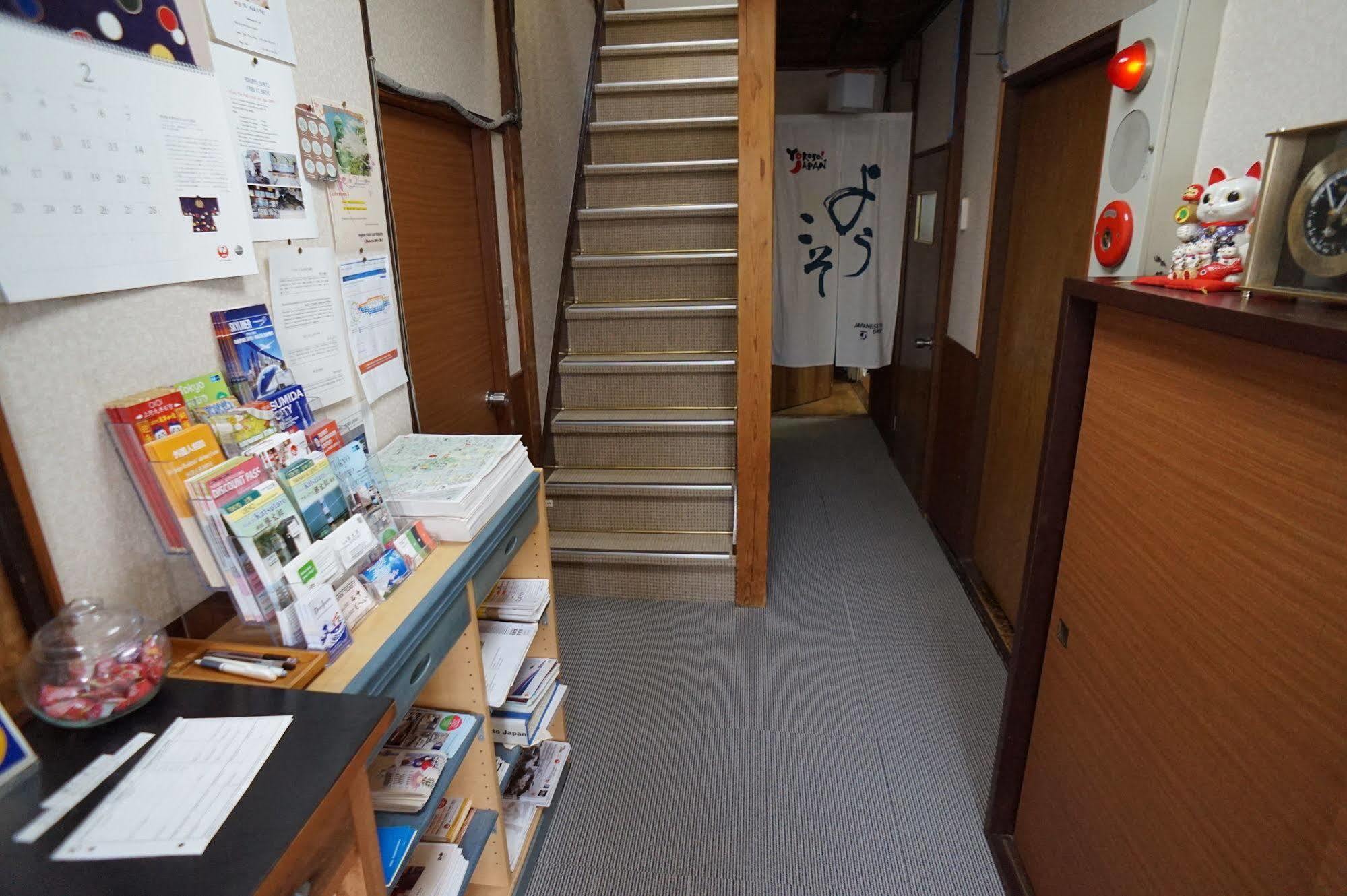 Japanskt värdshus (ryokan) Katsutaro Tokyo prefektur